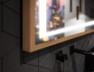 Kúpeľňové zrkadlo s rámom a osvetlením LED FrameLine L15 #3