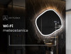 LED zrkadlo s nepravidelnym tvarom do kupelne R222 #7