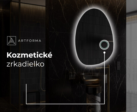 LED zrkadlo s nepravidelnym tvarom do kupelne SF221 #5
