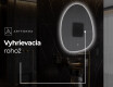 LED zrkadlo s nepravidelnym tvarom do kupelne SF221 #9