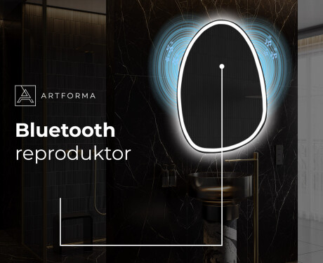 LED zrkadlo s nepravidelnym tvarom do kupelne SF222 #6