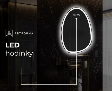 LED zrkadlo s nepravidelnym tvarom do kupelne SF222 #8