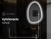 LED zrkadlo s nepravidelnym tvarom do kupelne SF222 #9