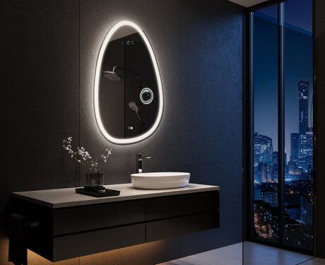 LED zrkadlo s nepravidelnym tvarom do kupelne SF222 #10