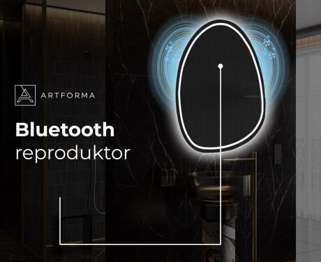 LED zrkadlo s nepravidelnym tvarom do kupelne SF223 #7