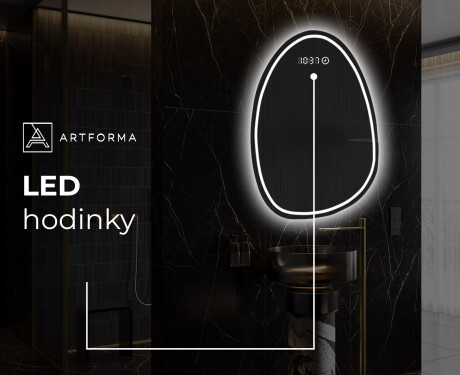 LED zrkadlo s nepravidelnym tvarom do kupelne SF223 #8