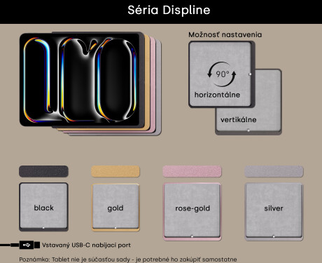 Obdĺžnikové inteligentné LED zrkadlo Apple s rámom Displine L49 #2