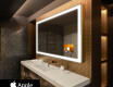 Kúpelňové zrkadlo s LED SMART L01 Apple