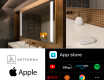 Kúpelňové zrkadlo s LED SMART L02 Apple #2