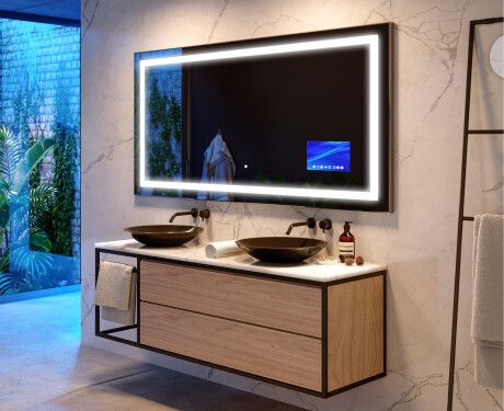 Kúpelňové zrkadlo s LED SMART L15 Apple #9