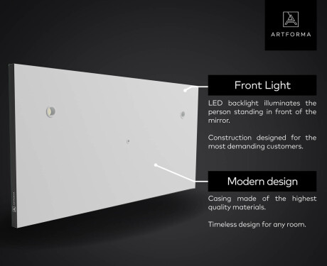 "SMART Zrkadlo s LED podsvietením L 09 Samsung" #6