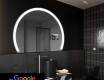 Polokruhové zrkadlo LED Smart W222 Google