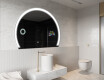 Polokruhové zrkadlo LED Smart W222 Google #10