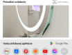 Zrkadlo okruhle s LED SMART L33 Samsung #3