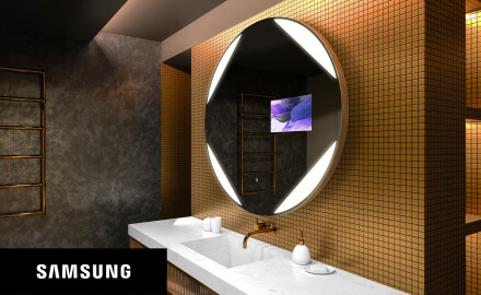 Okruhle zrkadlo LED Smart L114 Samsung