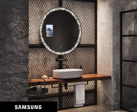 Okruhle zrkadlo LED Smart L115 Samsung