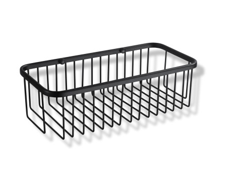 Košík 30x14x9 / matná čierna