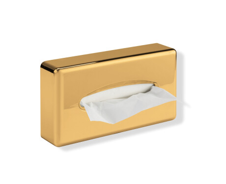 Dávkovač hygienických vreckoviek / ABS, zlatý lesk