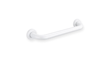 Oporná tyč pre osoby so zdravotným postihnutím, Ø32, rovná, STANDARD – 40 cm / biela matná