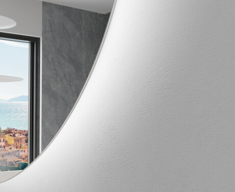 LED zrkadlo s nepravidelnym tvarom do kupelne S221 #2