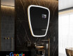 Nepravidelné zrkadlo LED Smart Z222 Google