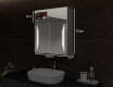Smart zrkadlová skrinka s osvetlením LED - L27 Sarah 66,5 x 72cm #3
