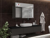 Smart zrkadlová skrinka s osvetlením LED - L02 Sarah 100 x 72cm #11