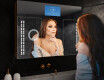 Smart zrkadlová skrinka s osvetlením LED - L55 Sarah 100 x 72cm #10