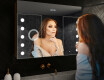 Zrkadlová Skrinka S Osvetlením LED - L06 Emily 100 x 72cm #9