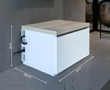 Skrinka na topánky - Olivia 70 x 45cm #2