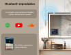 Zaoblené Moderné LED Zrkadlo s rámom iPad Displine L141 #4
