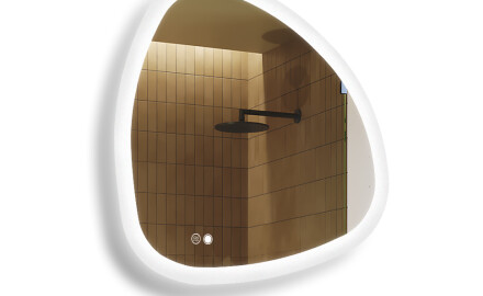 Dizajn LED vannas istabas spogulis 120x70cm ar aukstu LED krāsu 7000K, siltu krāsu 3000K vai neitrālu krāsu 4500K