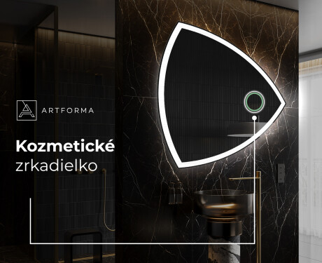 LED zrkadlo s nepravidelnym tvarom do kupelne T222 #4