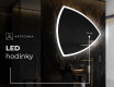 LED zrkadlo s nepravidelnym tvarom do kupelne T222 #7