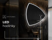 LED zrkadlo s nepravidelnym tvarom do kupelne T223 #7