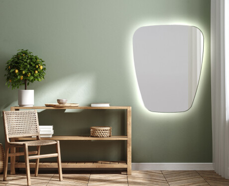 Ozdobne zrkadlo na stenu LED Z221 #2