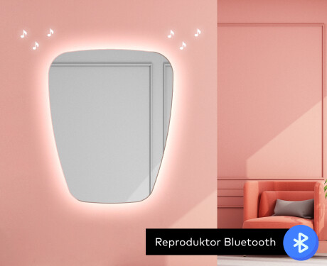 LED zrkadlo s nepravidelnym tvarom do kupelne Z221 #7