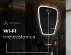 LED zrkadlo s nepravidelnym tvarom do kupelne Z222 #6