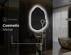 LED zrkadlo s nepravidelnym tvarom do kupelne E222 #5