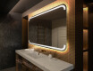 Moderne zrkadlo do kupelne s LED L145