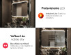 Moderne zrkadlo do kupelne s LED L145 #5